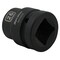 Dynamic 1" Drive Standard Socket, Black Phosphate, Tools 26MM X 1" Drive, 6 Point Standard Length D025026 - alternate 6